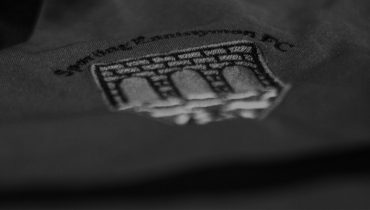 Sporting Ennistymon Football Club embroidered crest Black & White