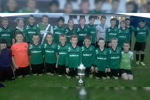 U12's League & Cup champions.